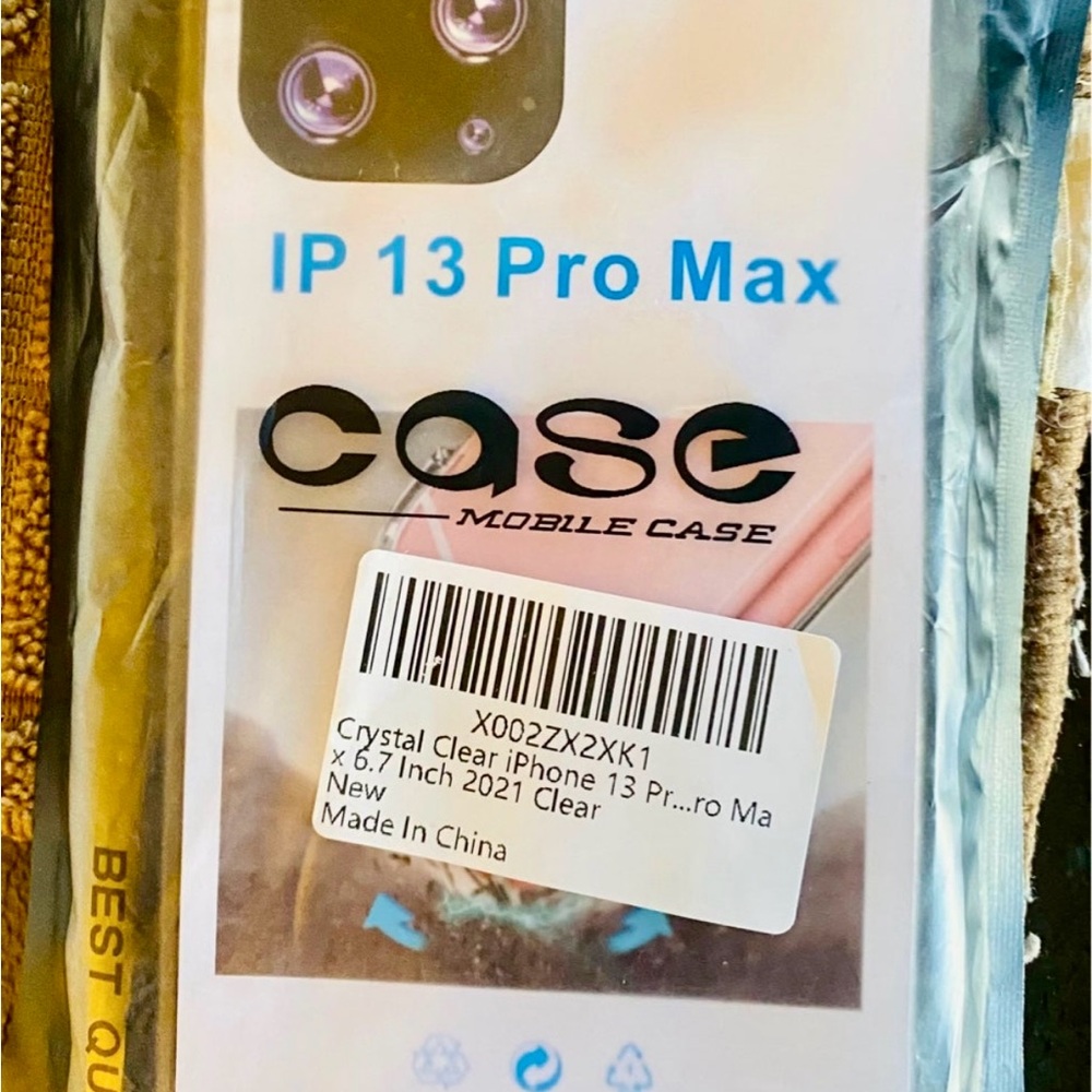 iPhone 13 Pro Max Case- Clear